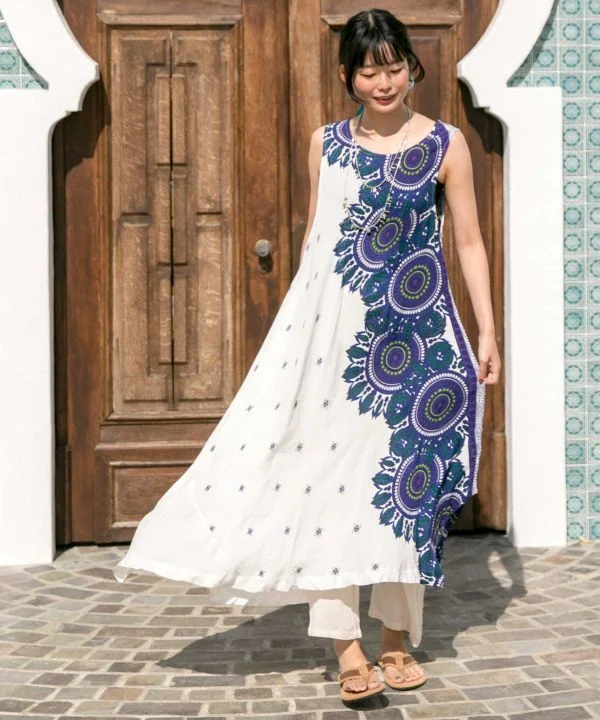 Mandala Sleeveless Dress