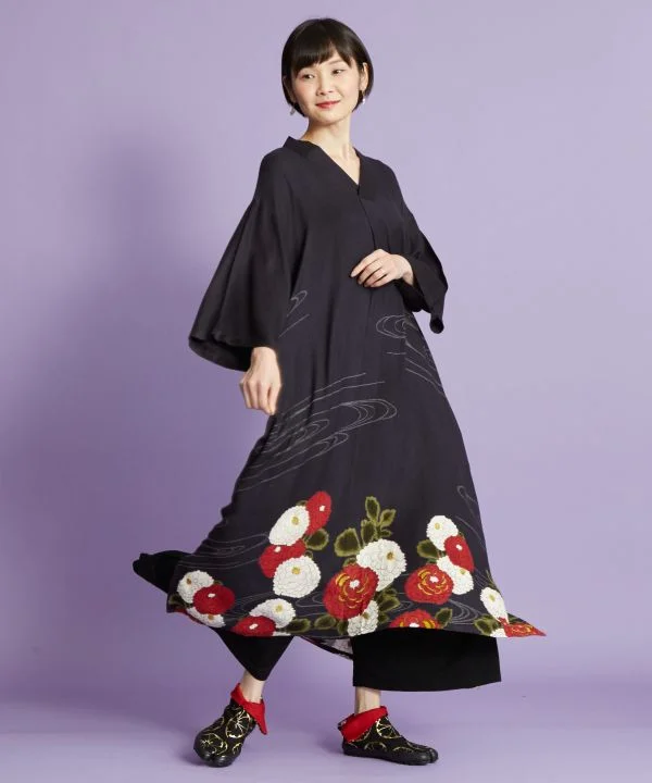 Peony KIMONO Dress