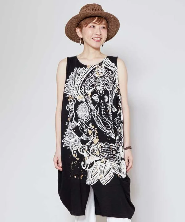 Ganesha Sleeveless Dress