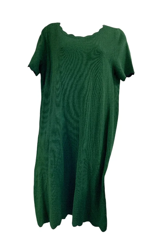 Ann Taylor Women's Dress Green LP