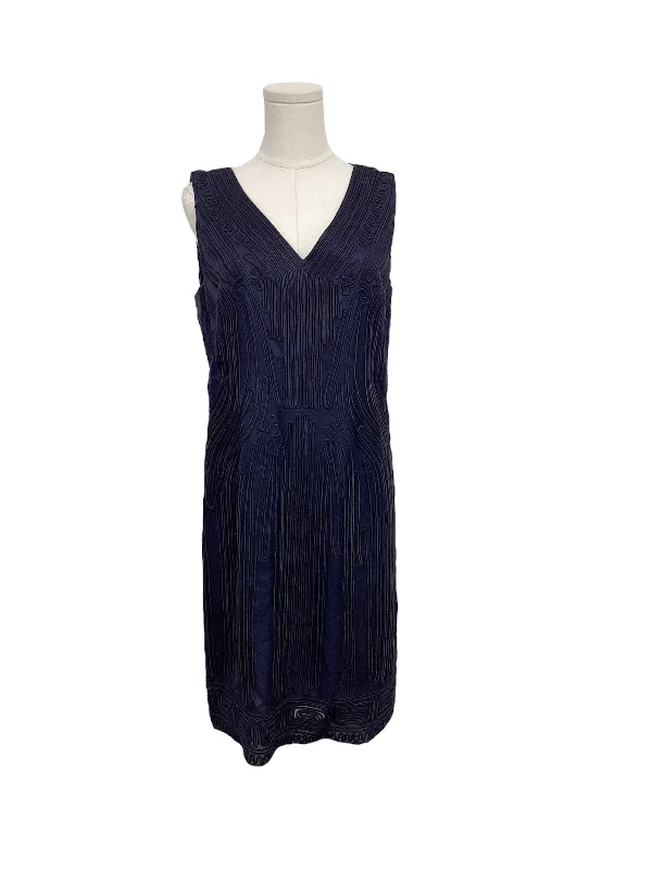 Anne Klein Women's Dress Navy 8