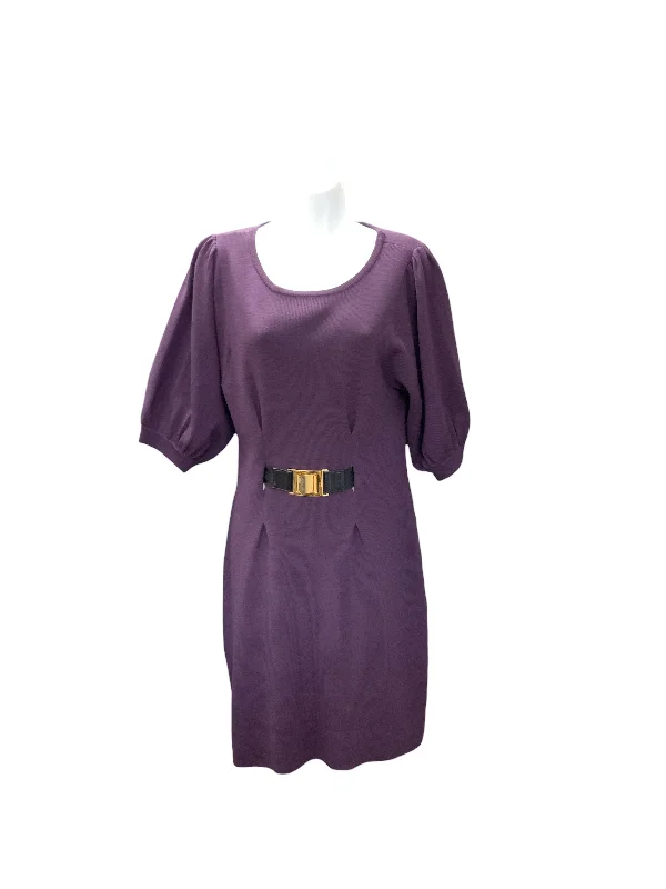 Antonio Melani Women's Wool Dress Purple S