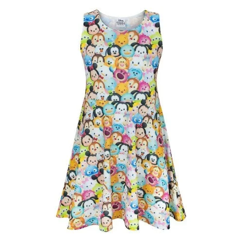 Disney Tsum Tsum Girls Skater Dress