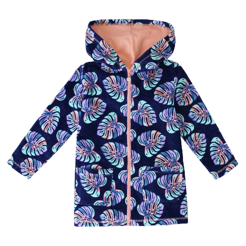 Girl's Hooded Terry Beach Cover-Up | FINAL SALE