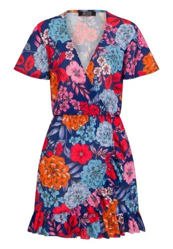 Girls On Film Womens/Ladies Ford Mock Wrap Dress