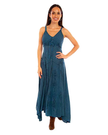 Women's Long Rayon Dress