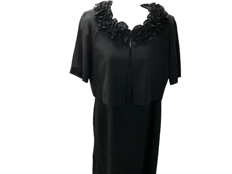 NWT Danny and Nicole 2pc. Dress Black 8