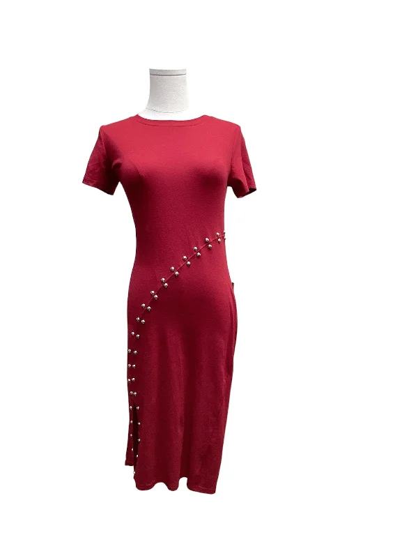 NWT Maison Mascallier Dress Red XL