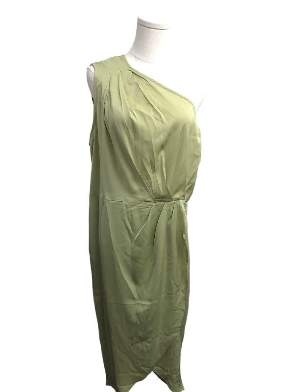 NWT Pretty Garden Women's Dress Celery XL