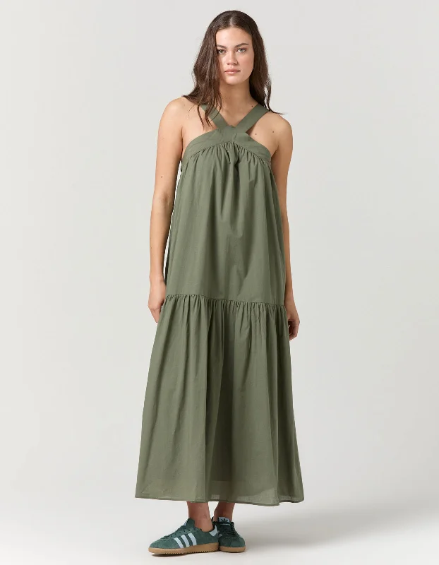 Hannah Dress - Khaki