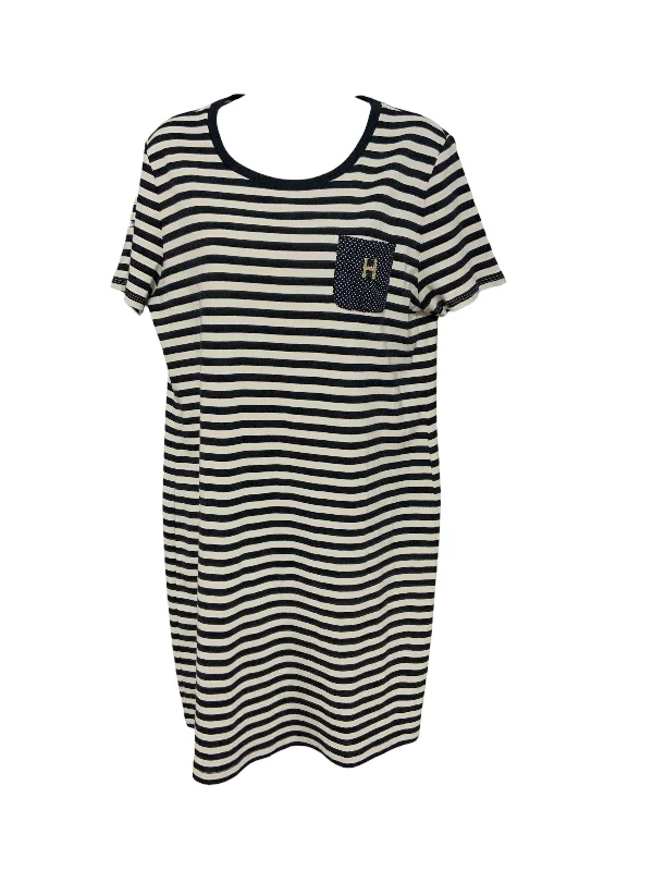 Tommy Hilfiger Women's Dress Navy XL