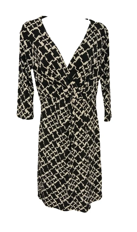 White House Black Market Dress Black 4