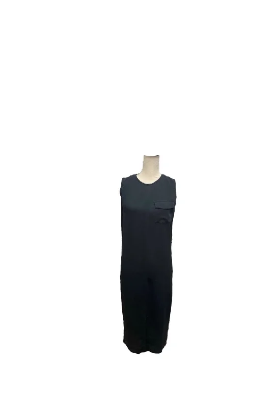 Who What Wear Midi Black Dress S