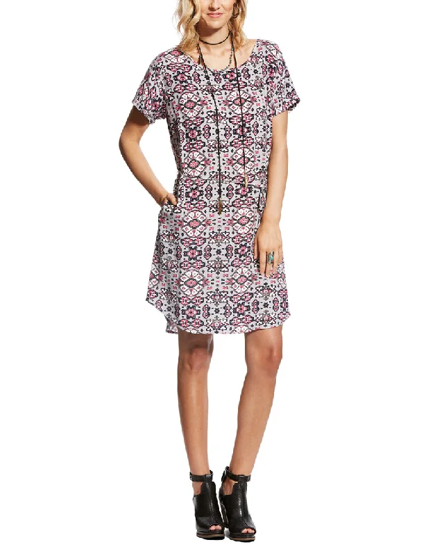 Womens Paula Aztec Pocket Dress