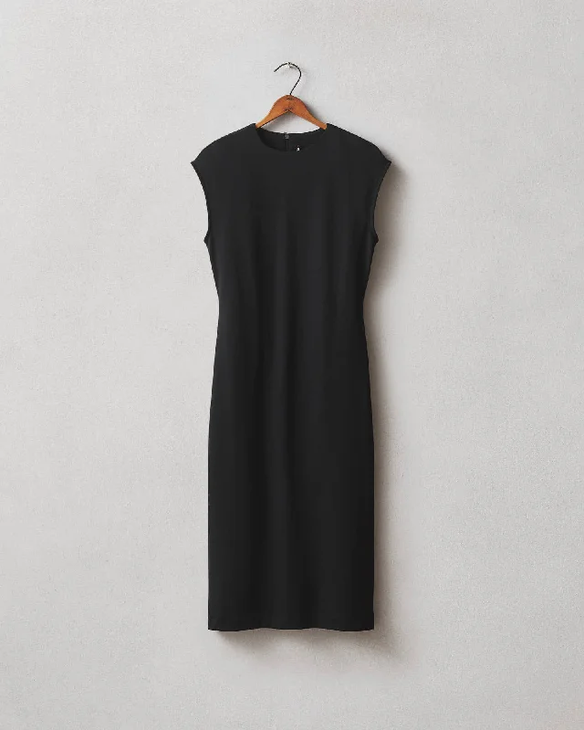 Ponte Dress - Black