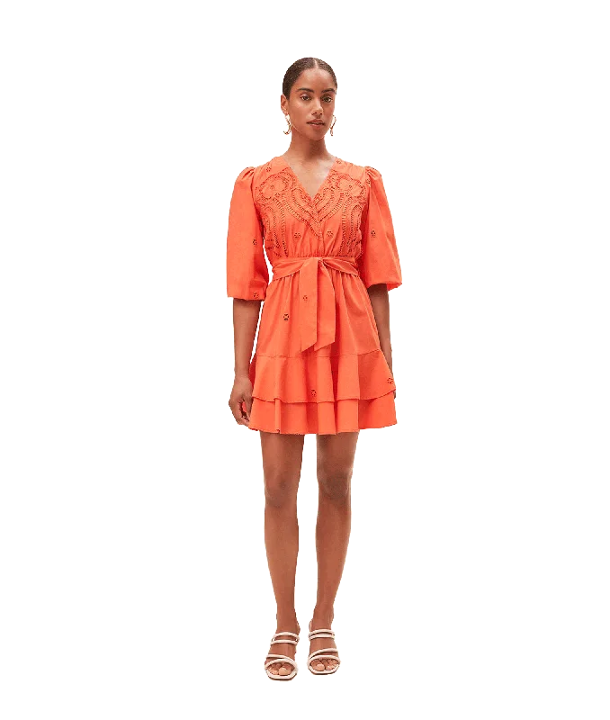 Cliff Dress - Orange